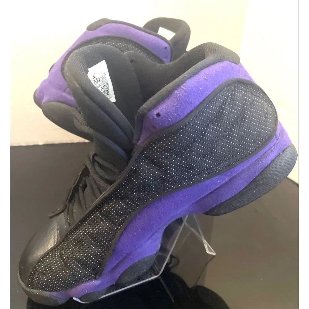 Nike Air Jordan 13 Retro Court Purple Black Mens DJ5982-015 Size 8 - Picture 4 of 10